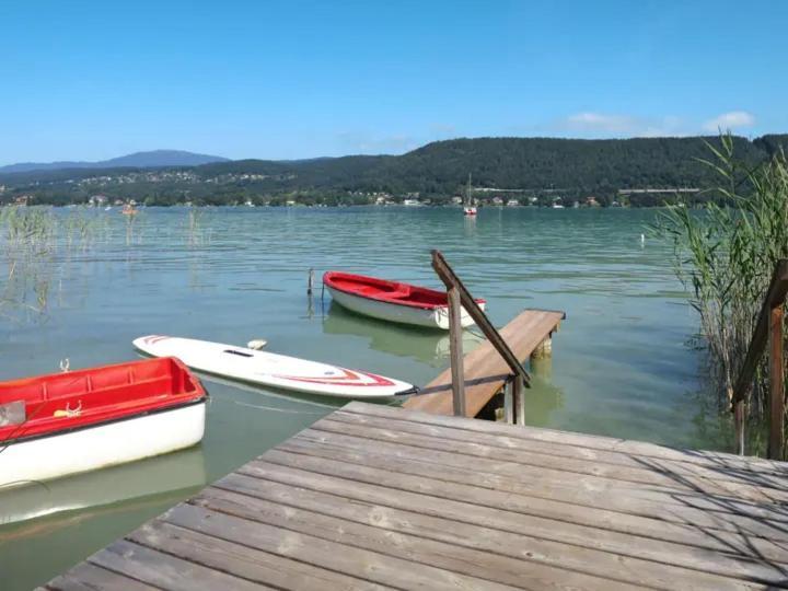 Ferienwohnung Schellander Privatstrand Фельден-ам-Вёртер-Зе Экстерьер фото